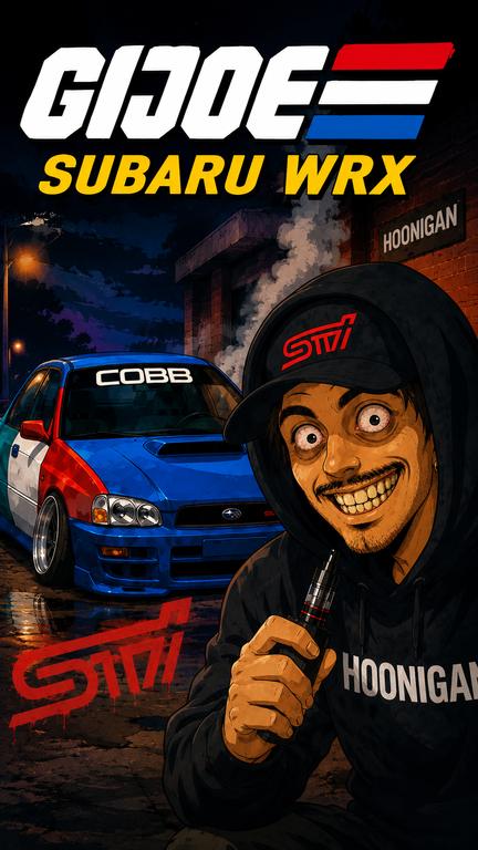 Cover of GI Joke: Subaru WRX owners