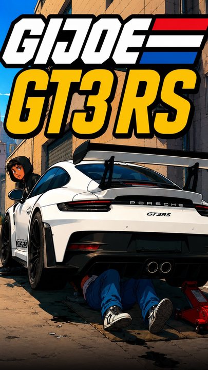 Cover of GI Joke: GT3 RS owners, made for EZ Off
